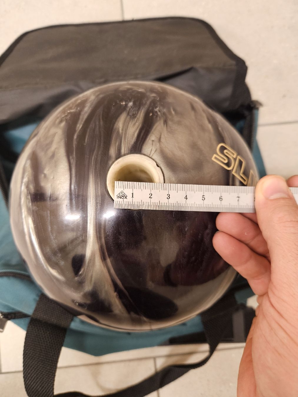 Bälle: Bowlingkugel Slingshot mit Tasche – Gebraucht aus Zürich von dom_7d9b 4