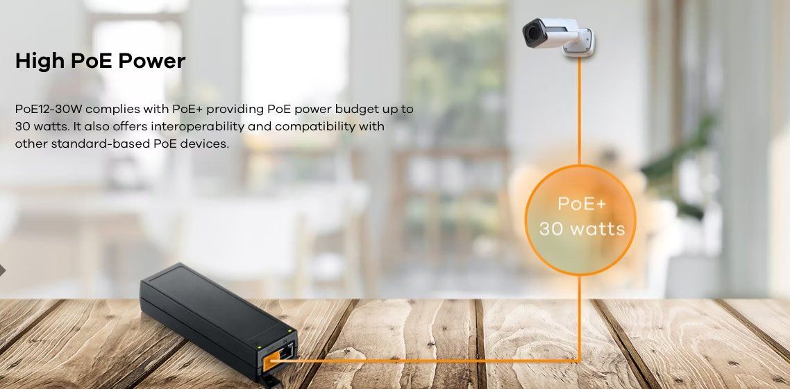Zyxel Unità & Adattatore: Zyxel POE12-30W – Usato da Schwarzenburg venduto da Swisscom 3