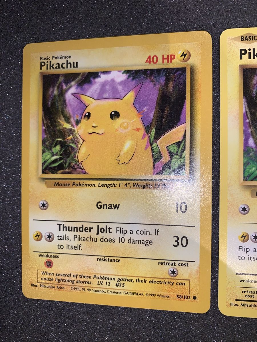 Pokémon Carte collezionabili: Pikachu 58/102 1999 – Usato da Bironico venduto da ars_z6lb 3
