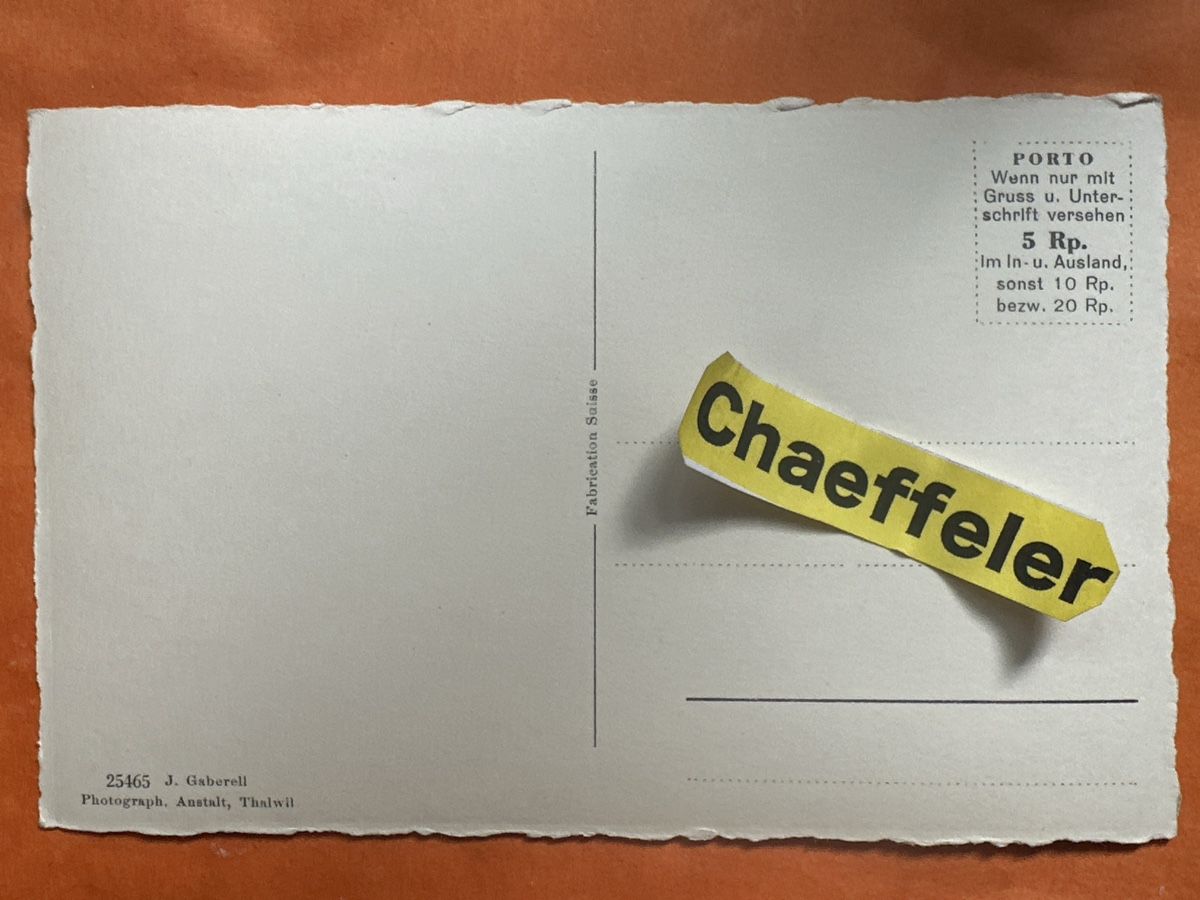 Cartoline postali: Alte Ansichtskarte Maderanertal- Kalkschyn, Top Zustand! – Usato da Zürich venduto da Chaeffeler 1