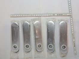 5 Pr. Kurzschilder HOPPE, blind, LM F1 eloxiert (LOT0#TBS1)