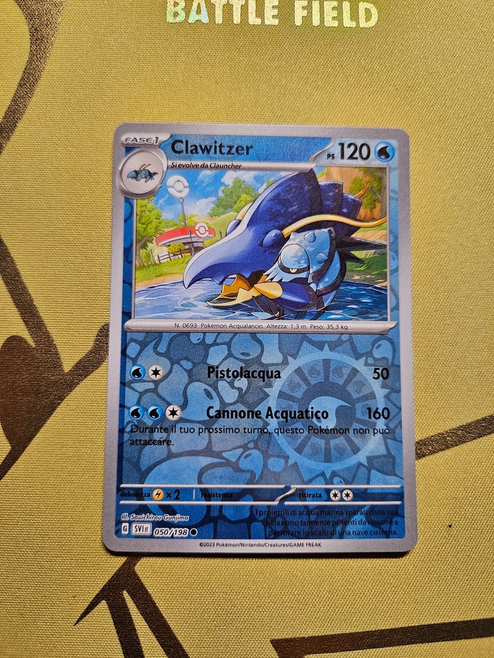 Pokémon Carte collezionabili: Scarlet & Violet - Clawitzer – Usato da Bellinzona venduto da Pokemarco