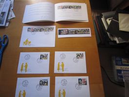 CH 1997 Serie und einzeln und lose Marken