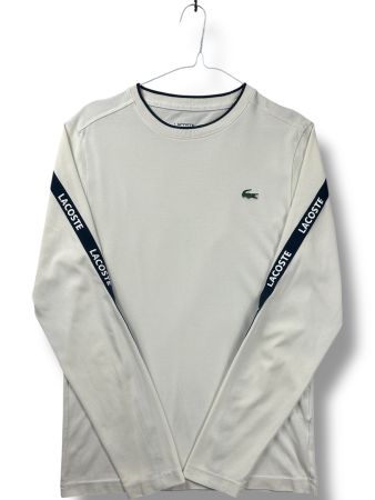 T-shirt manches longues Lacoste blanc - taille S