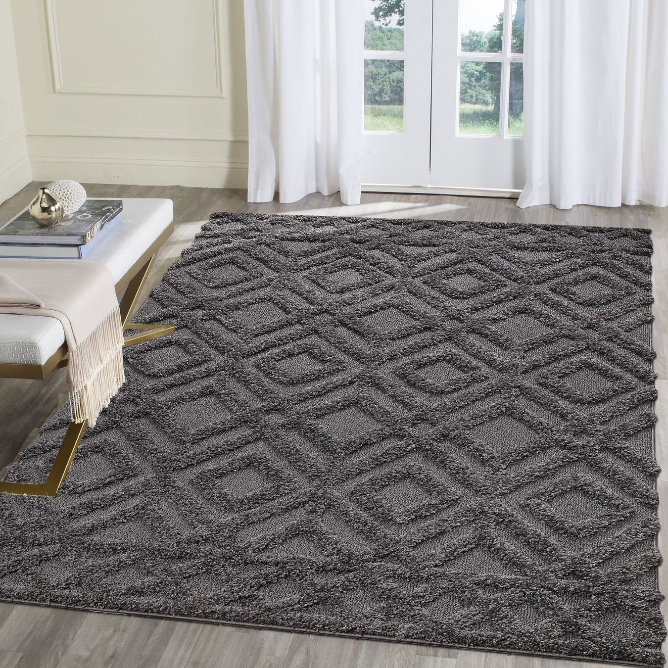 Tappeti: Hochflor-Teppich Luxus 3506 – Nuovo e nell'imballaggio originale da Reinach AG venduto da carpethouse
