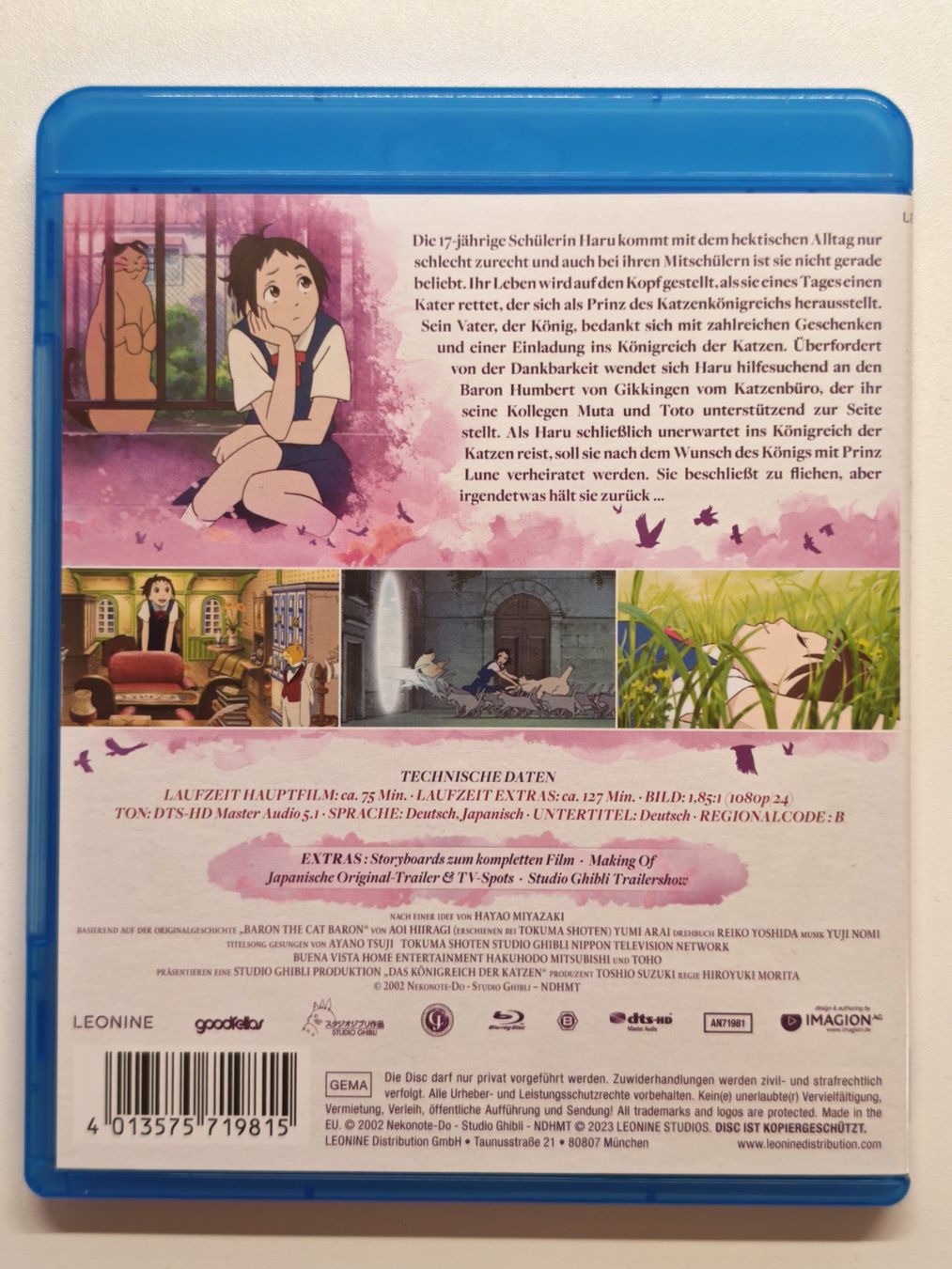 Tutti i DVDs: Das Königreich der Katzen – Usato da Liestal venduto da Kratzilla 2