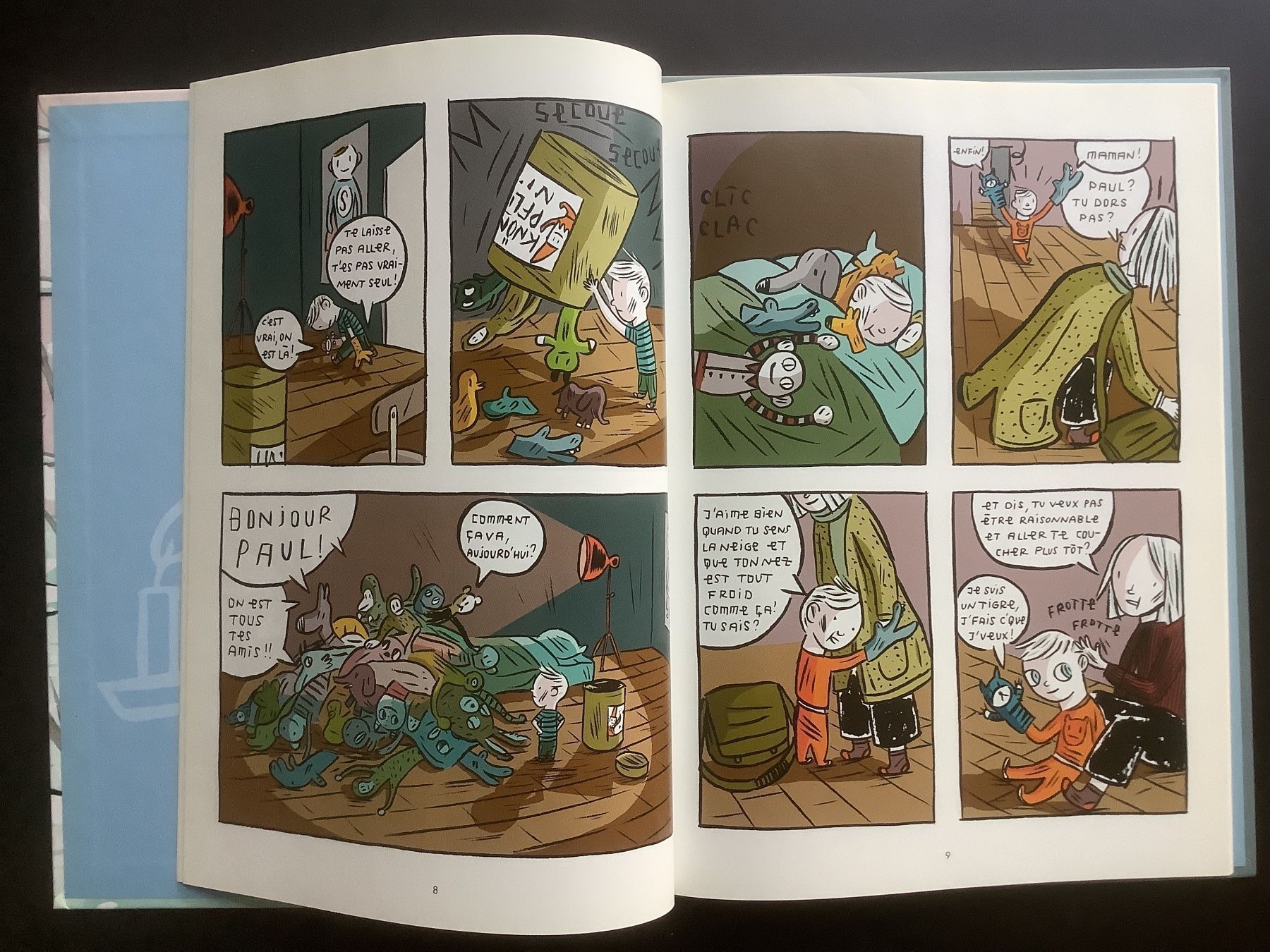 Comics: Comic: Nicolas Robel – Le tigre bleu – Gebraucht aus Basel von loukash 3