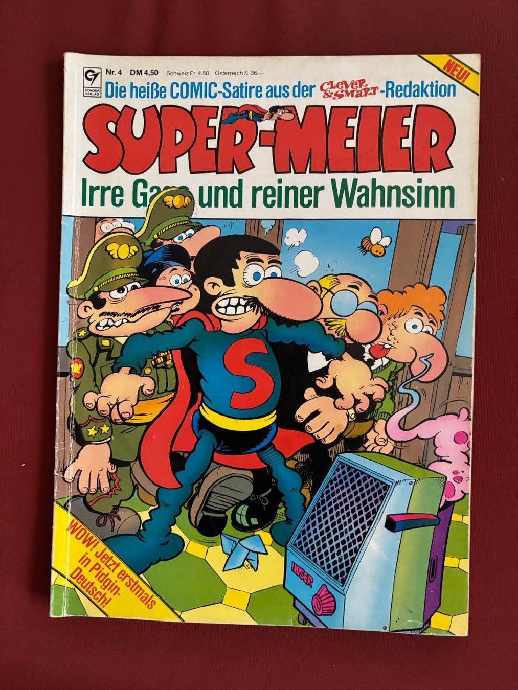 Fumetti: Comic - Super-Meier Nr. 4 – Usato da Schaffhausen venduto da buecherlaus-junior