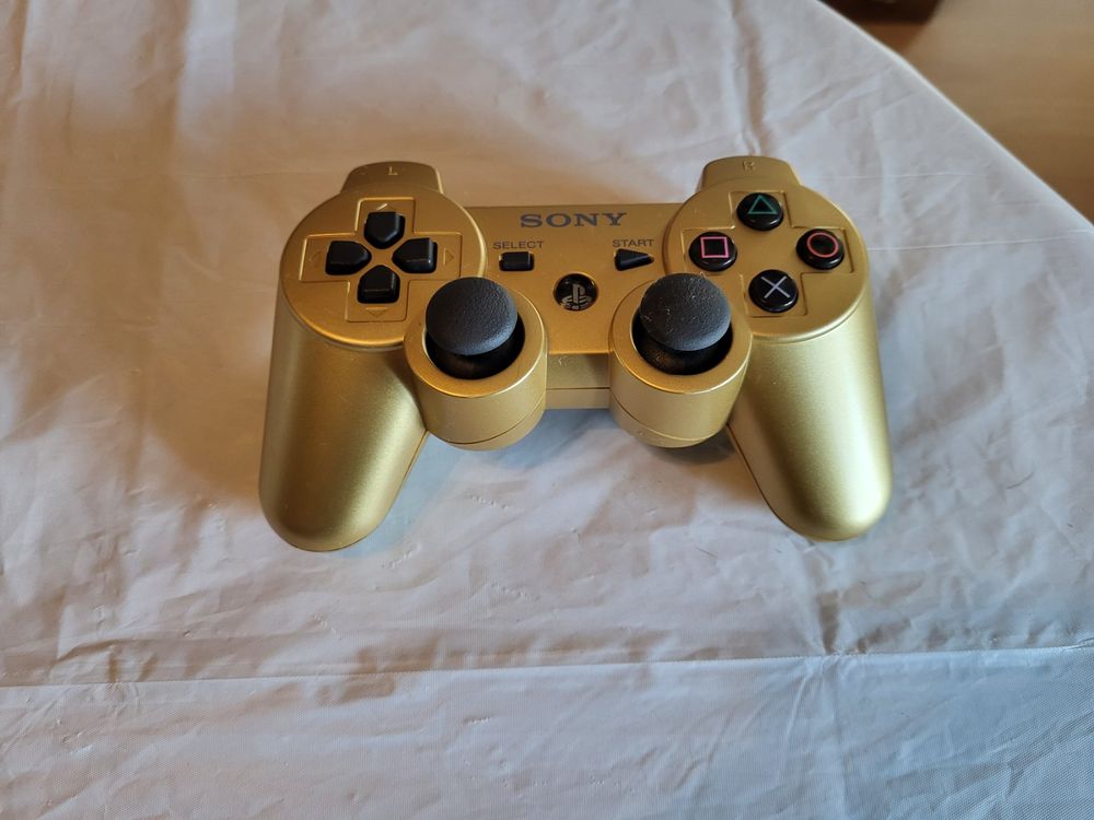 PS3 Controller Gold Top Zustand Kaufen auf Ricardo