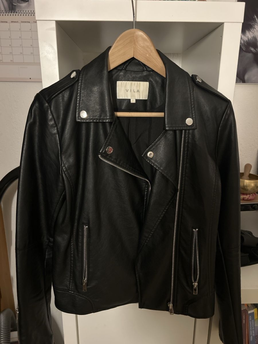 Vila Giacche: Kunstlederjacke, Gr. S, VILA – Usato da Savognin venduto da Miss-Baerbl