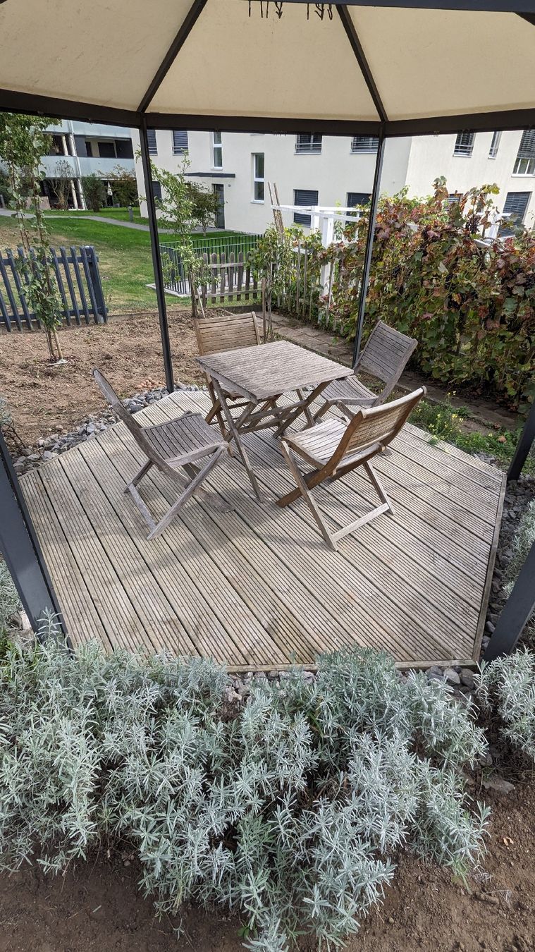 Cabanes de jardin & serres: Gartenpavillon mit Seitenvorhänge – D'occasion à Romanshorn par chaanem 2