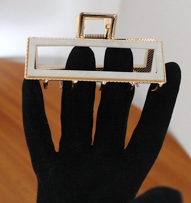 Haarschmuck: Haarklammer Clips mit Perlmutt-Optik – Gebraucht aus Locarno von madame-tus-sauds 3