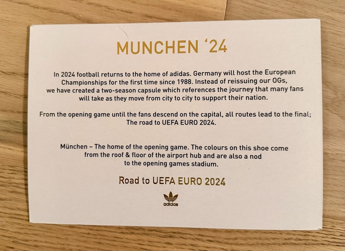 Scarpe da uomo: ADIDAS Sneaker MÜNCHEN 24 – Usato da Luzern venduto da psz_757t 2