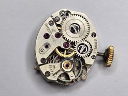 Vintage Breitling Genève Uhrwerk AS 1012 – 17 Jewels mit Zif