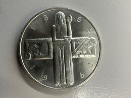 5 Fr. Silber Schweiz Rotes Kreuz 1963