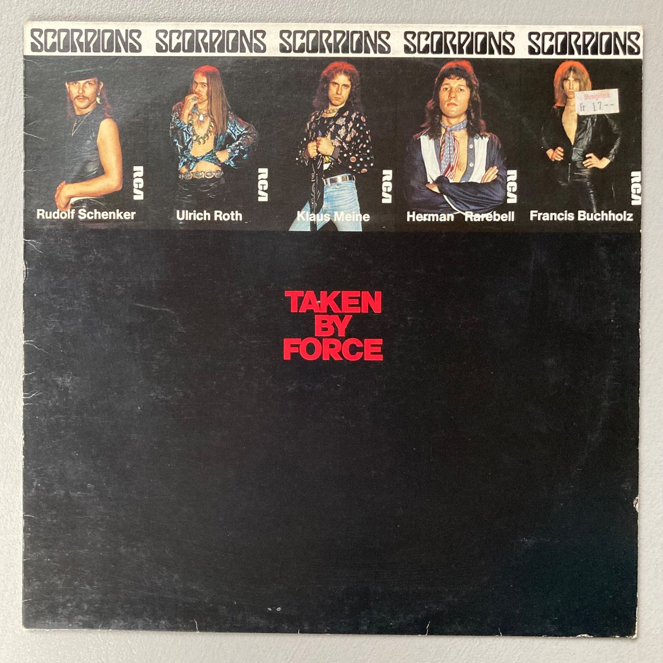 Dischi in vinile: Scorpions - taken by force - LP – Usato da dachsen venduto da oheio