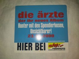 DIE ÄRZTE CD TRENNER PROMO ** RARITÄT **