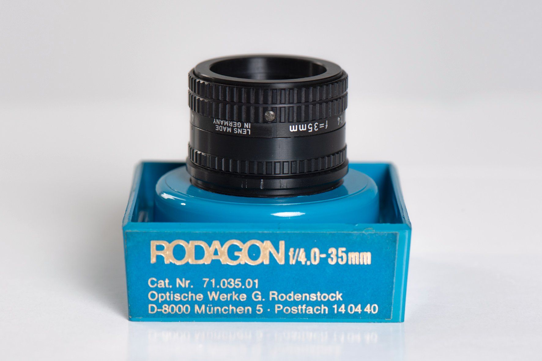Rodenstock Obiettivi: Rodenstock Rodagon  35mm / 4.0 – Usato da Wädenswil venduto da tevyag
