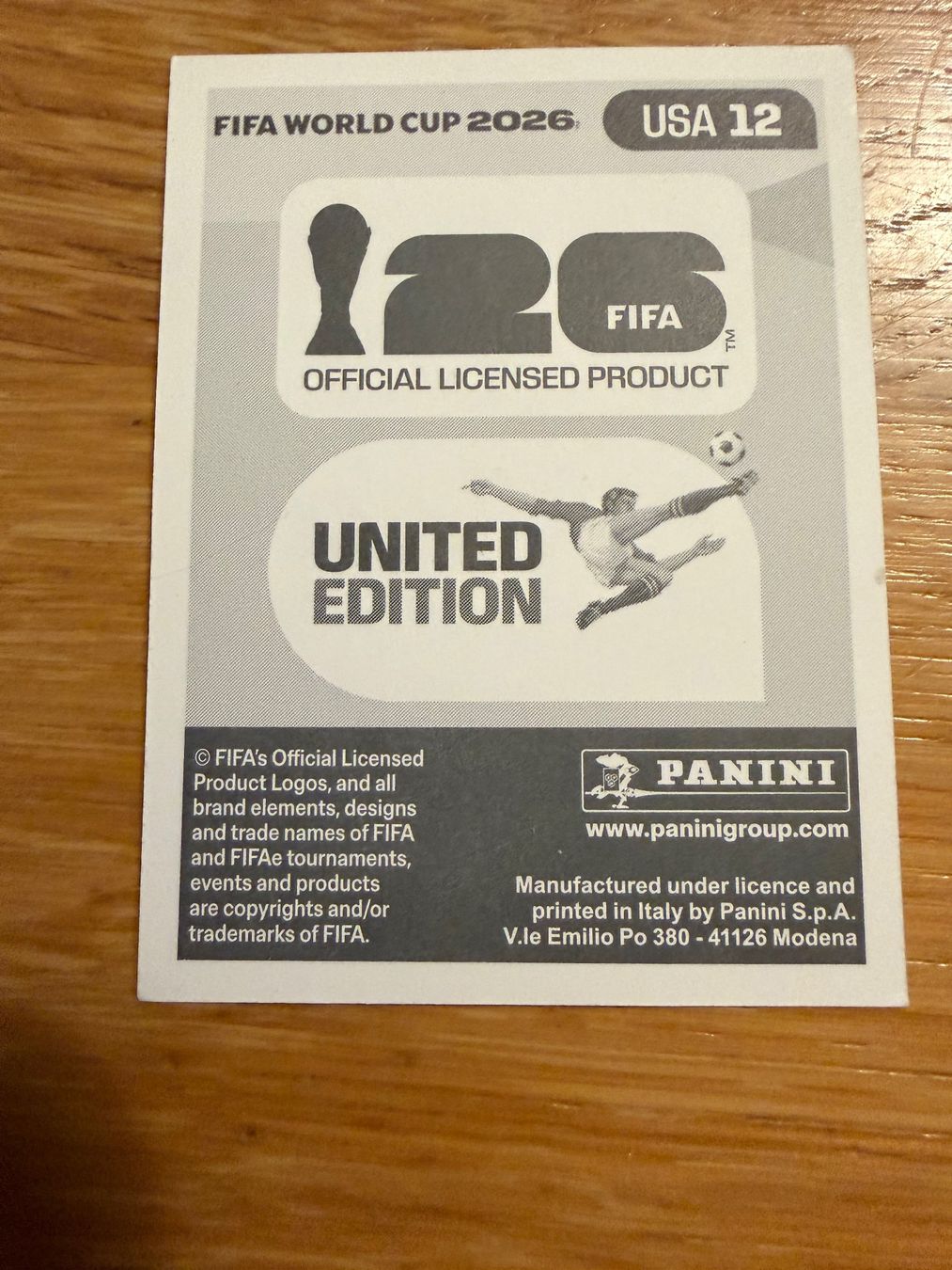 Panini Carte collezionabili: Panini USA 12 Timothy Weah – Nuovo (secondo la descrizione) da Zürich venduto da bel5 1