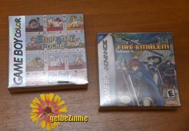 10x Schutzhüllen (NEU) für GB/ GBC/ GBA
