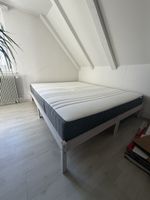 Bett inkl. Matratze IKEA Hovag Taschenfederkern