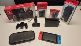 Nintendo Switch Konsole mit Zubehör guter Zustand