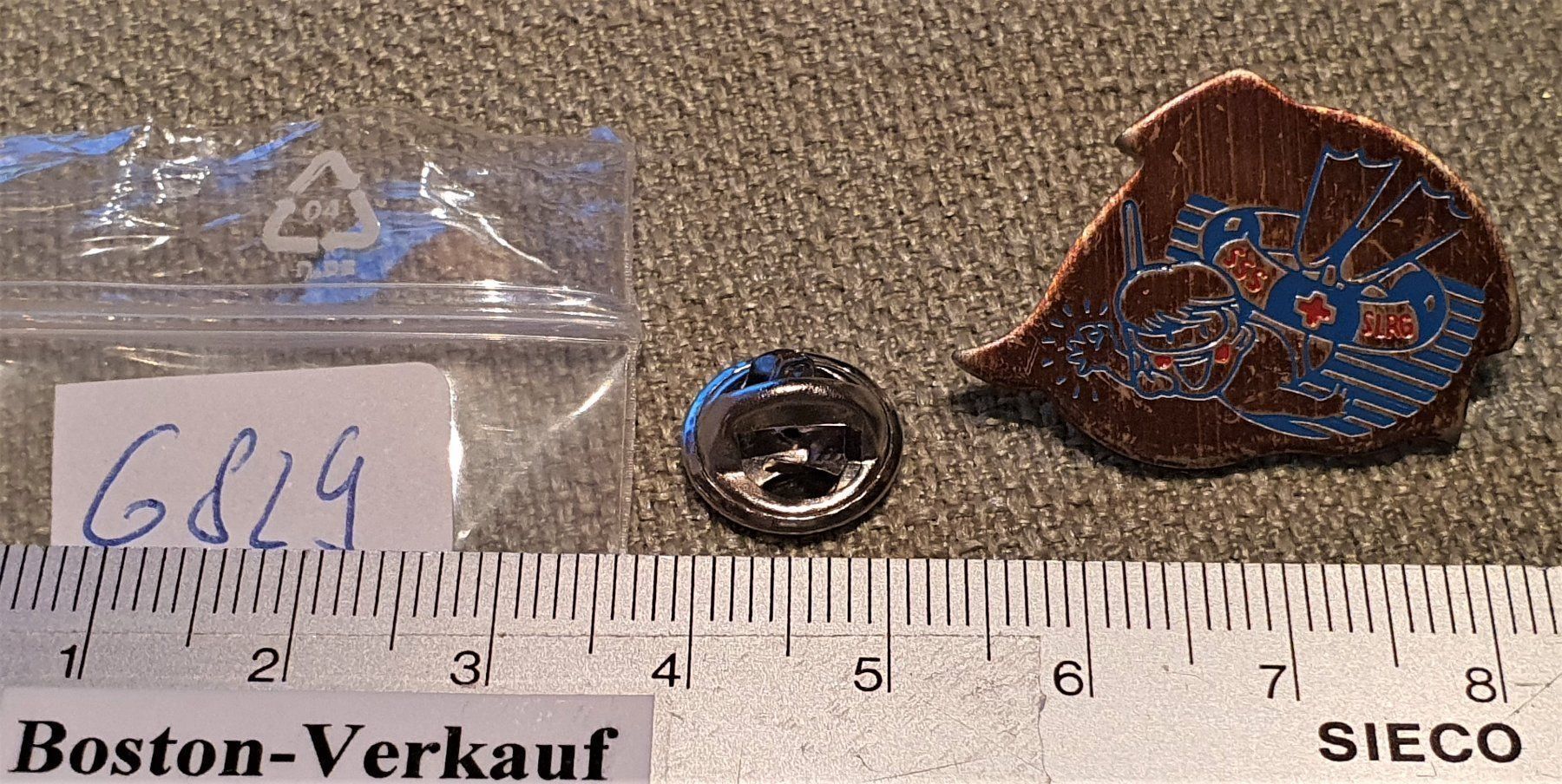 Placchette & Badge: G829 - Pin SSS + SLRG Rettungsschwimmer – Usato da Reinach BL venduto da Boston-Verkauf 1