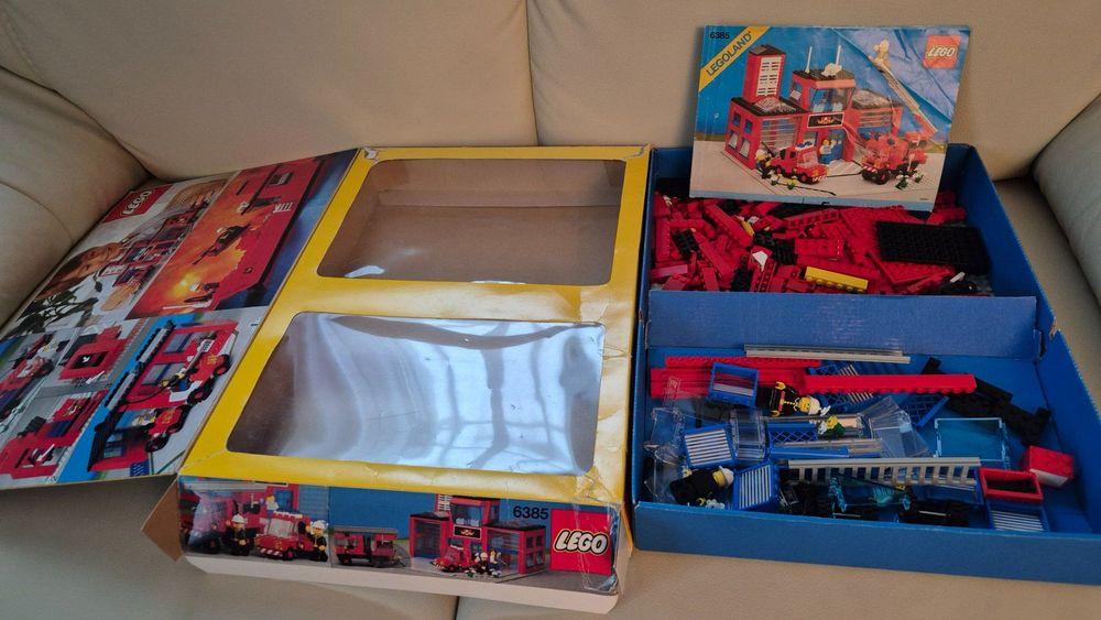 Lego Giocattoli: Lego 6385 Feuerwache aus 1985-89 Vintage – Usato da Jona venduto da petzi2 2