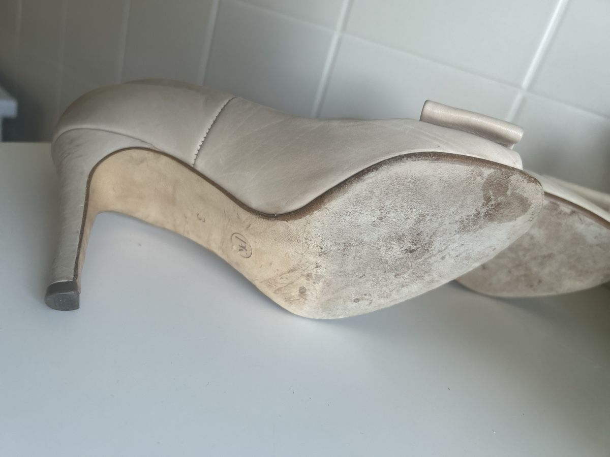 Kaiser Scarpe da donna: Escarpins Peter Kaiser crème, taille 36, 100% cuir – Usato da Carouge GE venduto da Emilynette 3