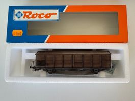 Roco SBB Güterwagen Hblis silbern, gealtert, neues SBB-Logo