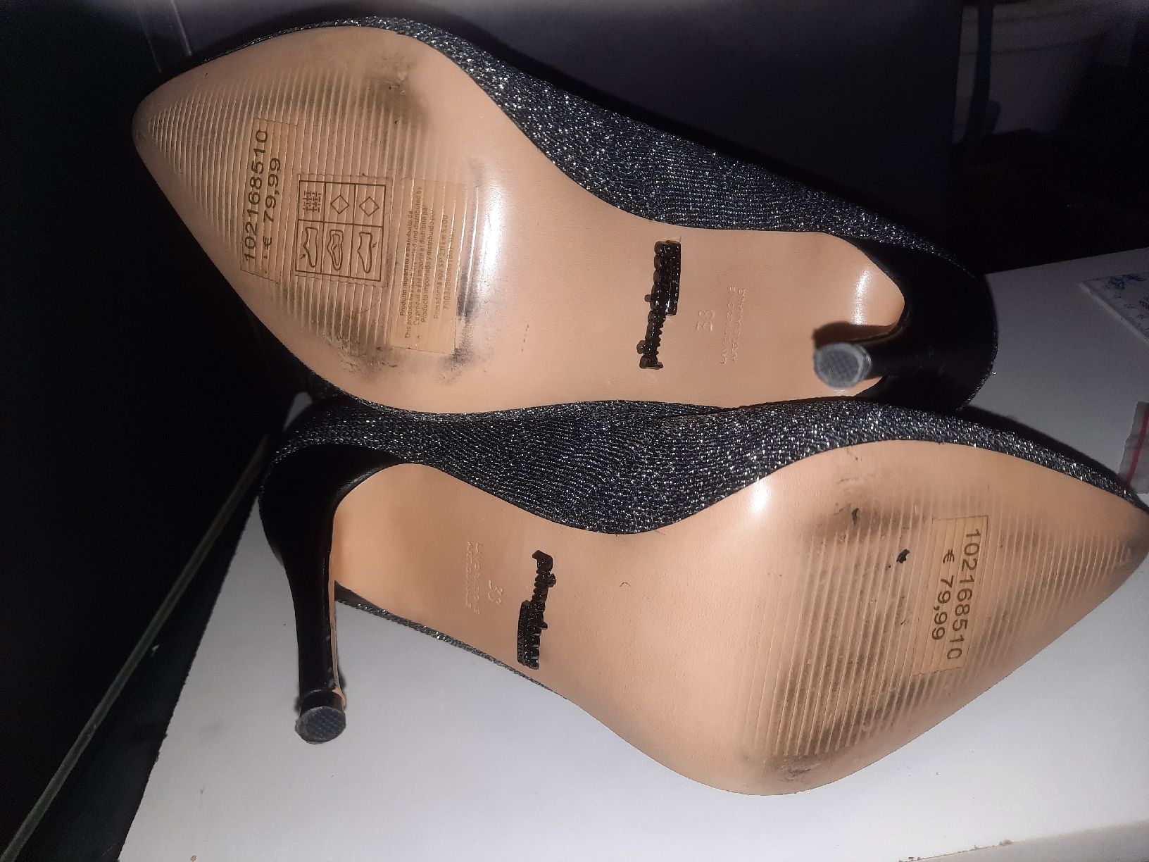 Scarpe da donna: stivaletto argentato n 38 – Nuovo (secondo la descrizione) da Biasca venduto da Old_6blh 5