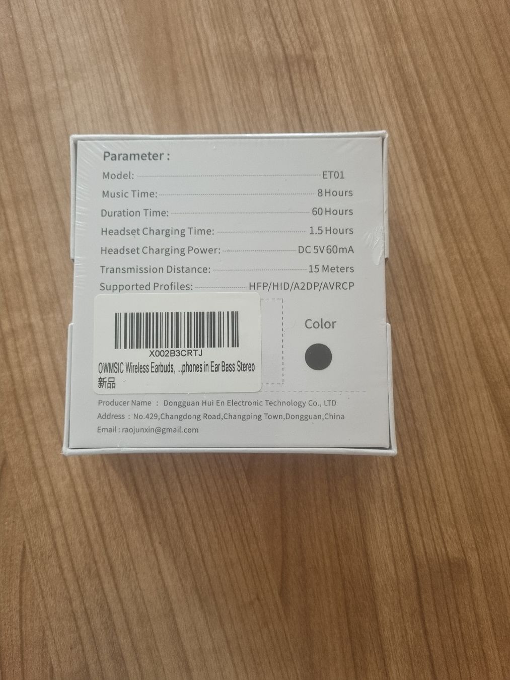 Cuffie: OWMSIC ET01 True Wireless Earbuds - Neu! Top Klang – Nuovo e nell'imballaggio originale da Arbon venduto da Deki22 1