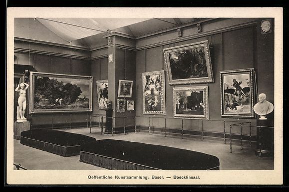 Cartoline postali: Basel, öffentliche Kunstsammlung im B – Usato da Berlin venduto da bartko-reher