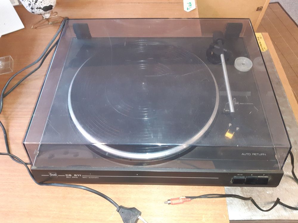 Aiguille Et Courroie De Remplacement Pour Platine Vinyle Dual CS 511 - Compatible CS511 / CS-511 - Pièce Neuve Non Originale