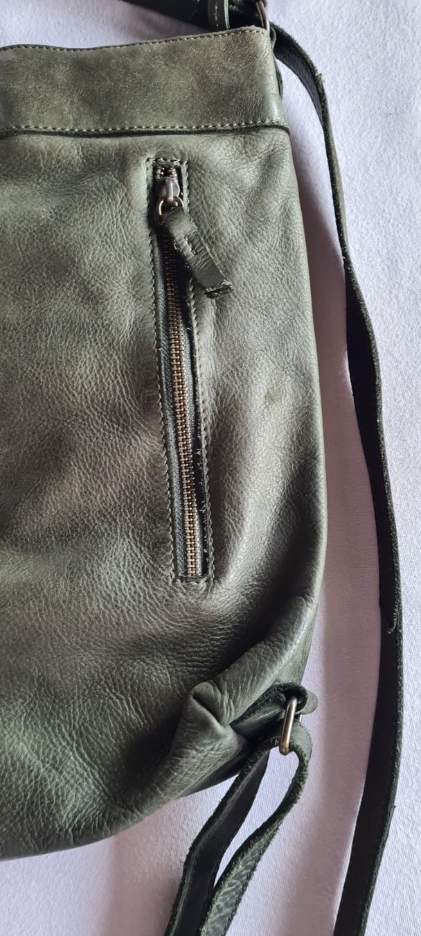 Taschen für Damen: Harbour 2nd Cityrucksack in grün – Gebraucht aus Zürich von Stephs13 3