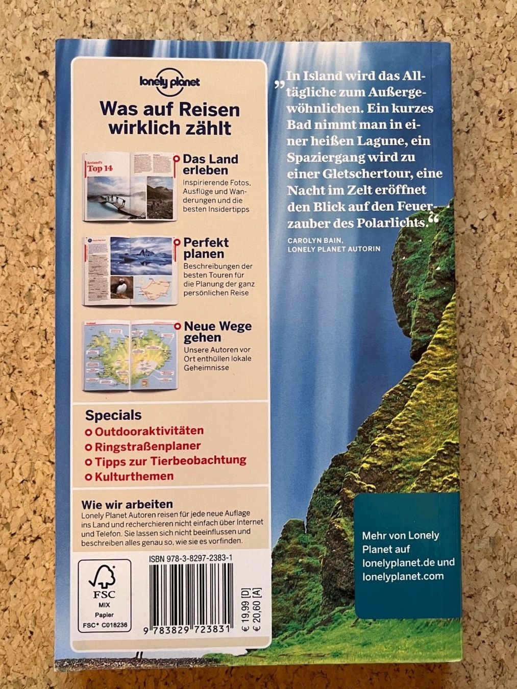 Libri: Reiseführer Lonely Planet "Island" – Usato da Grosswangen venduto da Vita500 1