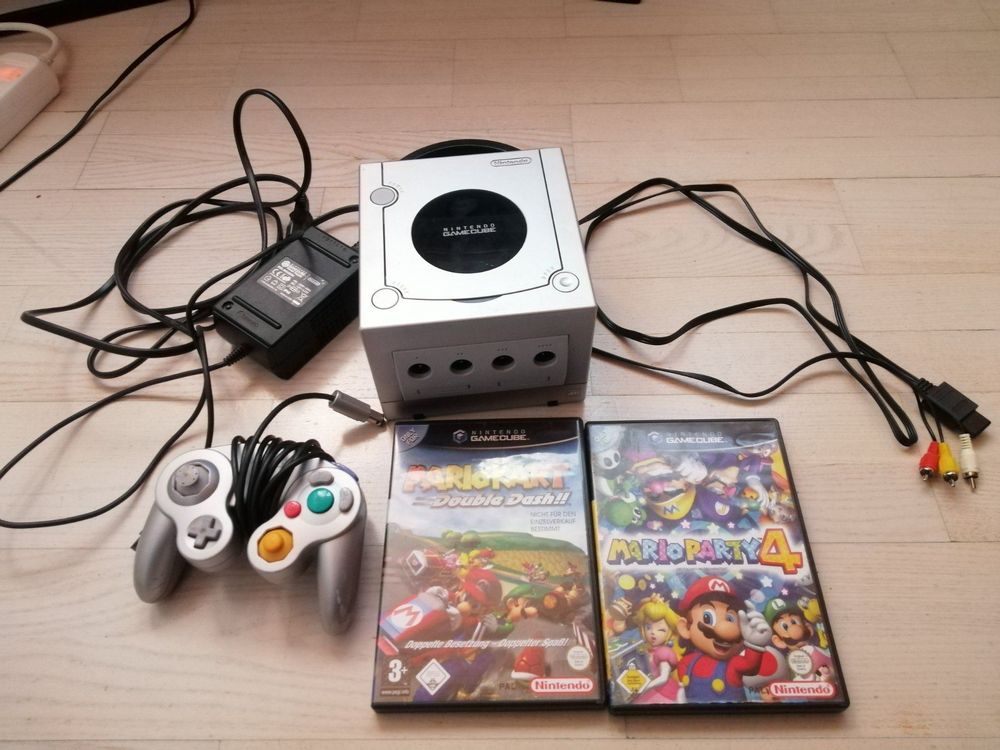 Gamecube Silber Komplett+ 2x Mario (Gebraucht) in Diepoldsau für CHF ...