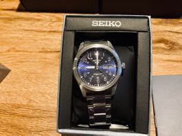 Seiko 5 Sports Field Day-Date Blue New