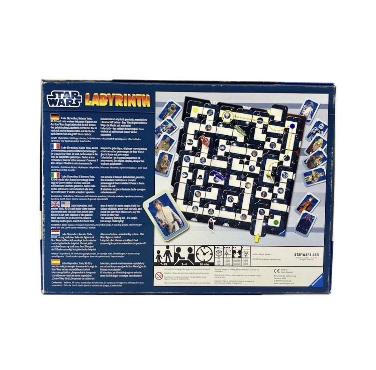 Ravensburger Giochi: Labyrinth Star Wars Ravensburger (komplett) – Usato da Teufenthal AG venduto da Retro-Stash-Shop 1