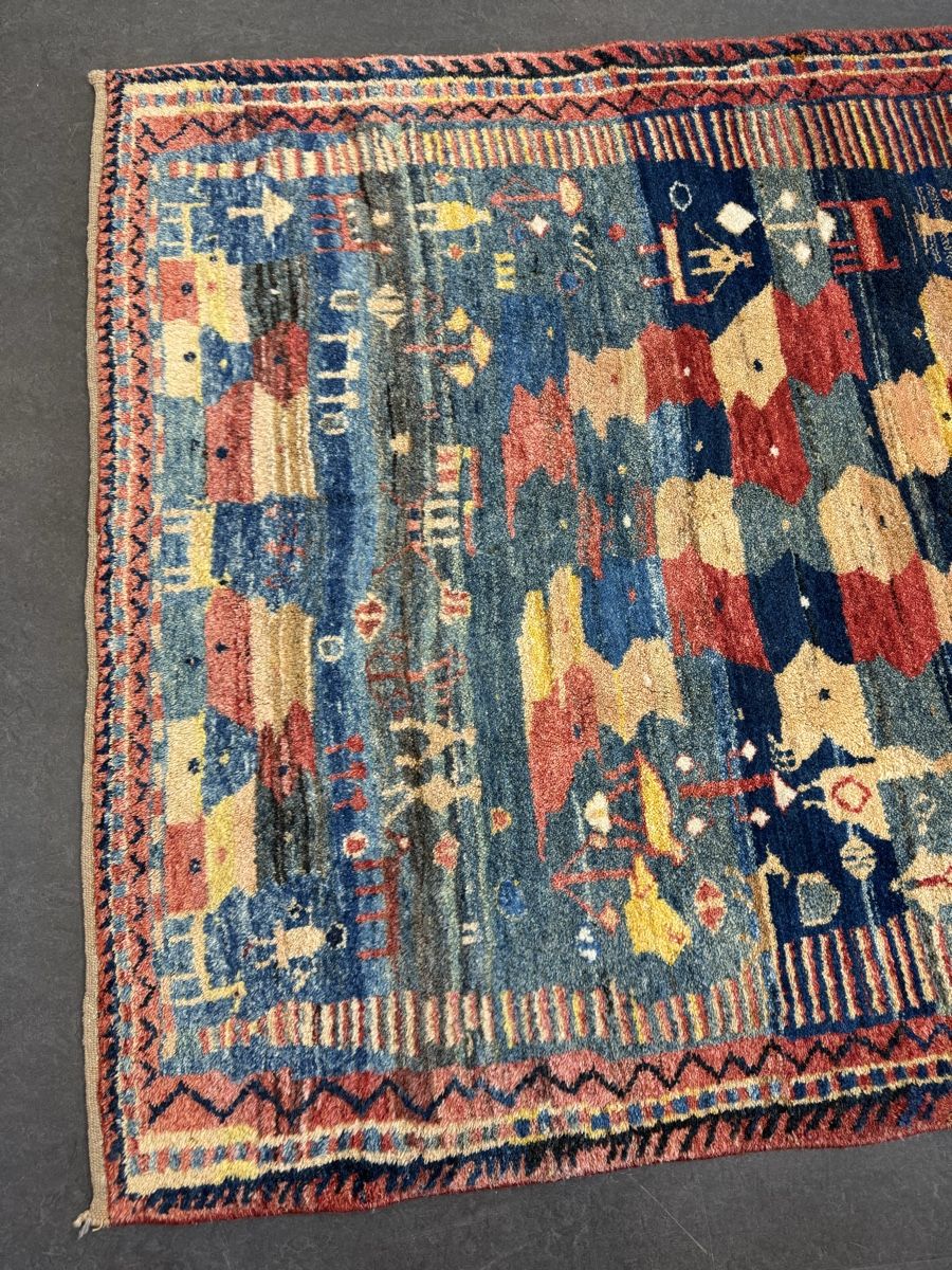 Tappeti: Orientteppich Gabbeh 140x190 cm  – Nuovo (secondo la descrizione) da Liestal venduto da galerie_nategh 2