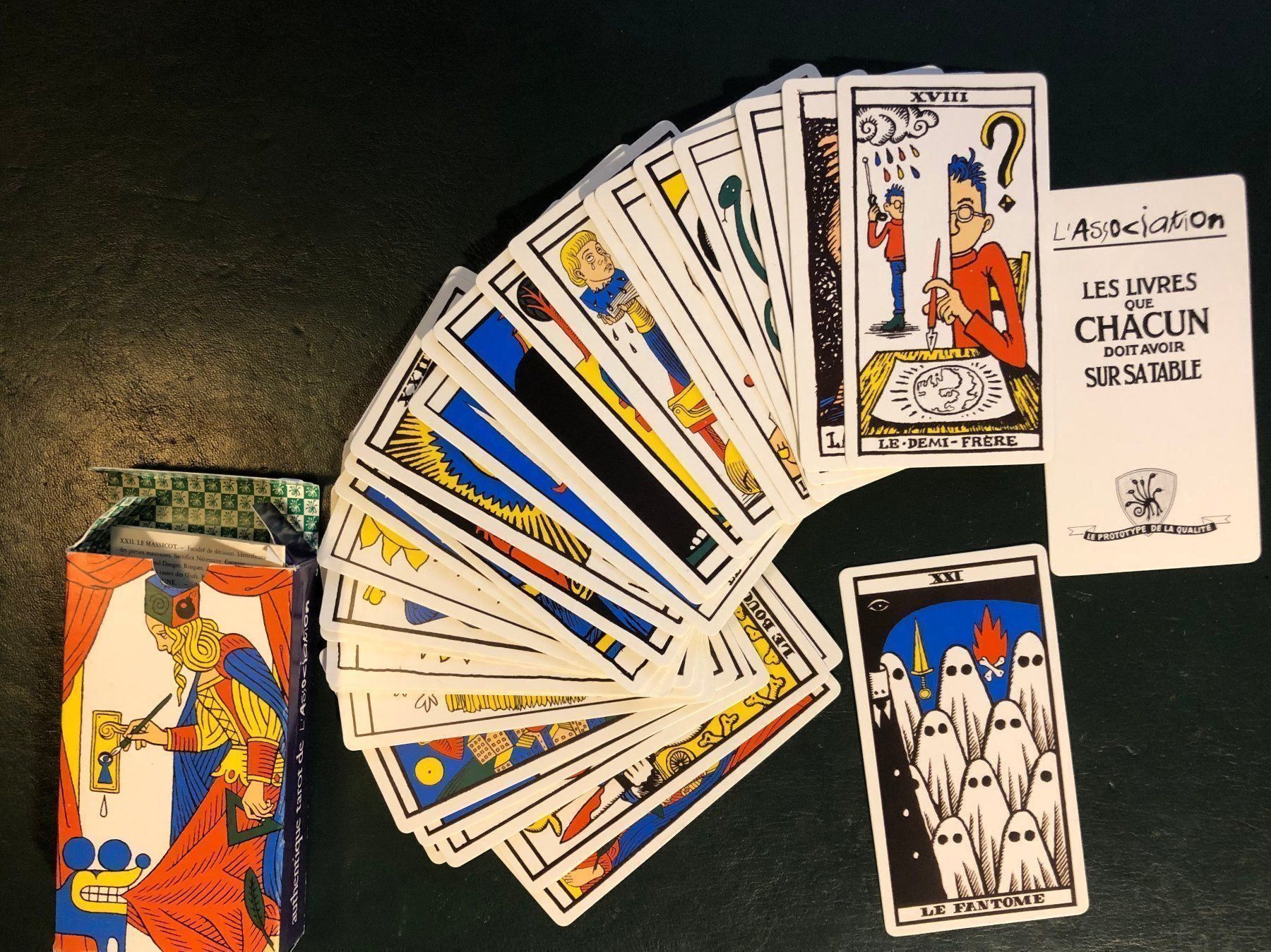 Fumetti: Authentique tarot de l'Association – Usato da Lausanne venduto da Magobei