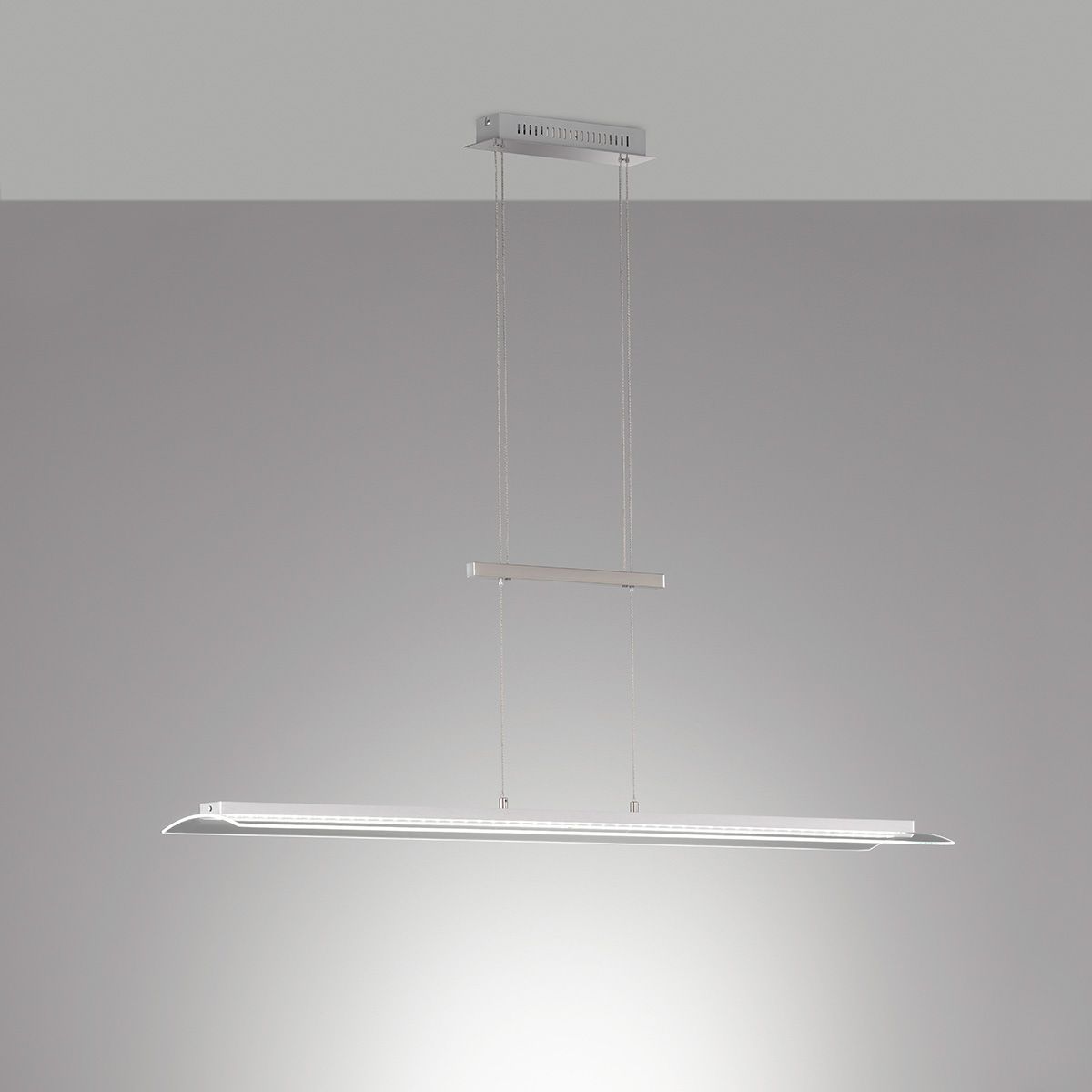 Lampadari & plafoniere: LED Pendelleuchte, 125 x 22 cm, Dimmer – Nuovo (secondo la descrizione) da Kreuzlingen venduto da Smart-Light