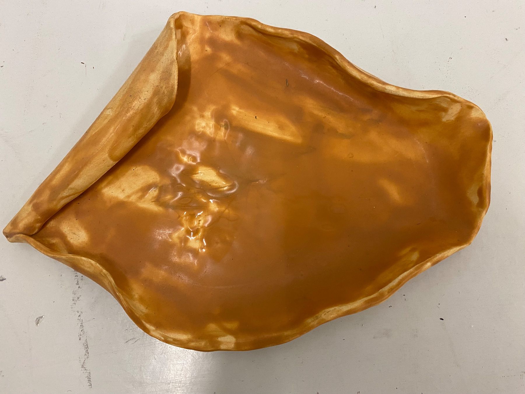 Servierplatten: Schale Blatt – Gebraucht aus Eschlikon TG von ArtRec