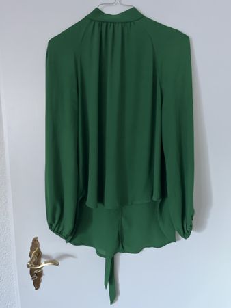 elegante Bluse M grün