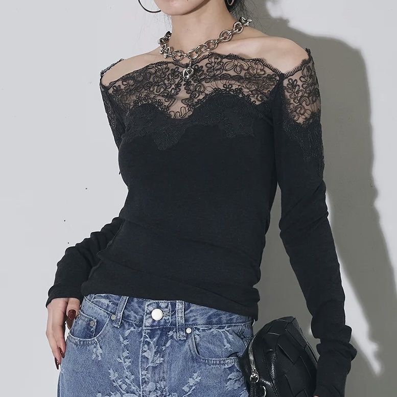 Top: Off-the-shoulder long-sleeve top – Usato da Gais venduto da Koumichel16 1