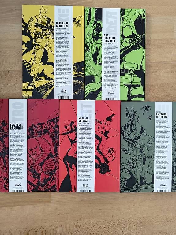 Fumetti: Comics Scarlett / Destro / Cobra Commander / GI Joe / Duke – Usato da Lausanne venduto da cha_28dn 2