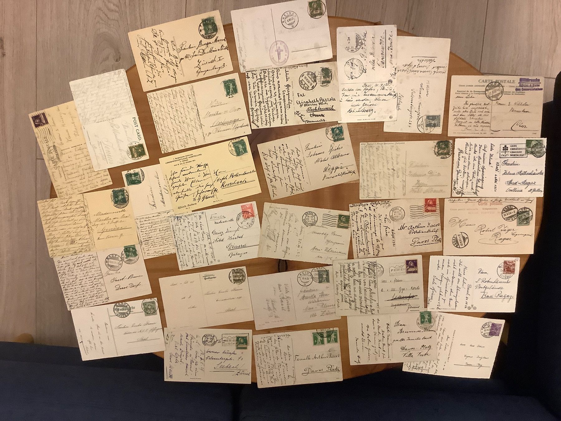 Cartoline postali: 29 gelaufene Ansichtskarten, viel Basel, ab 1904 – Usato da St. Gallen venduto da herbrig2 5