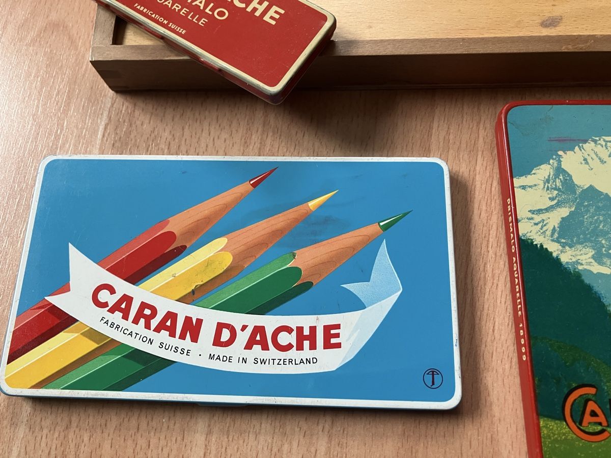 Caran D'Ache Bleistifte, Farbstifte & Kreide: Caran d’ache Lot – Gebraucht aus Zürich von Classic_Collection_Zurich 1
