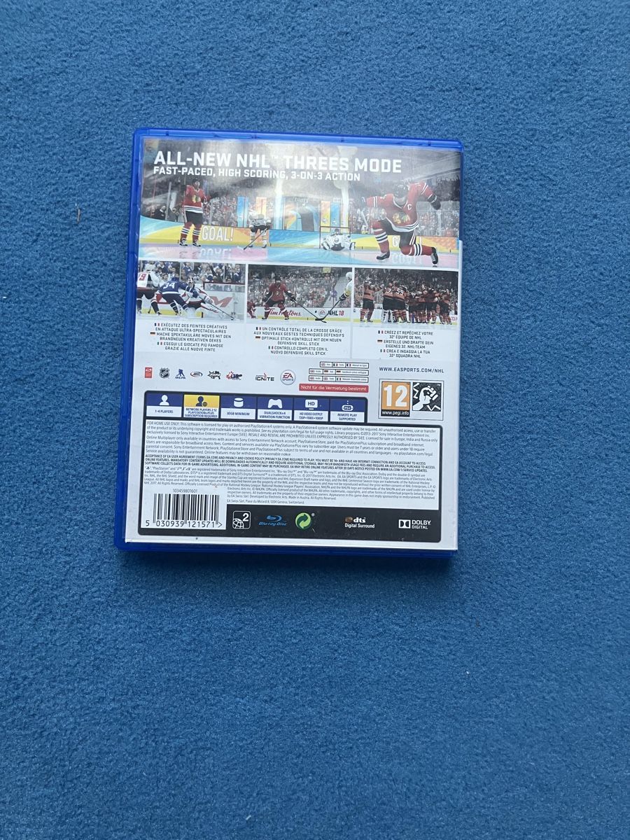 Sony Jeux: NHL 18 PS4 – D'occasion à Chur par GC190 1