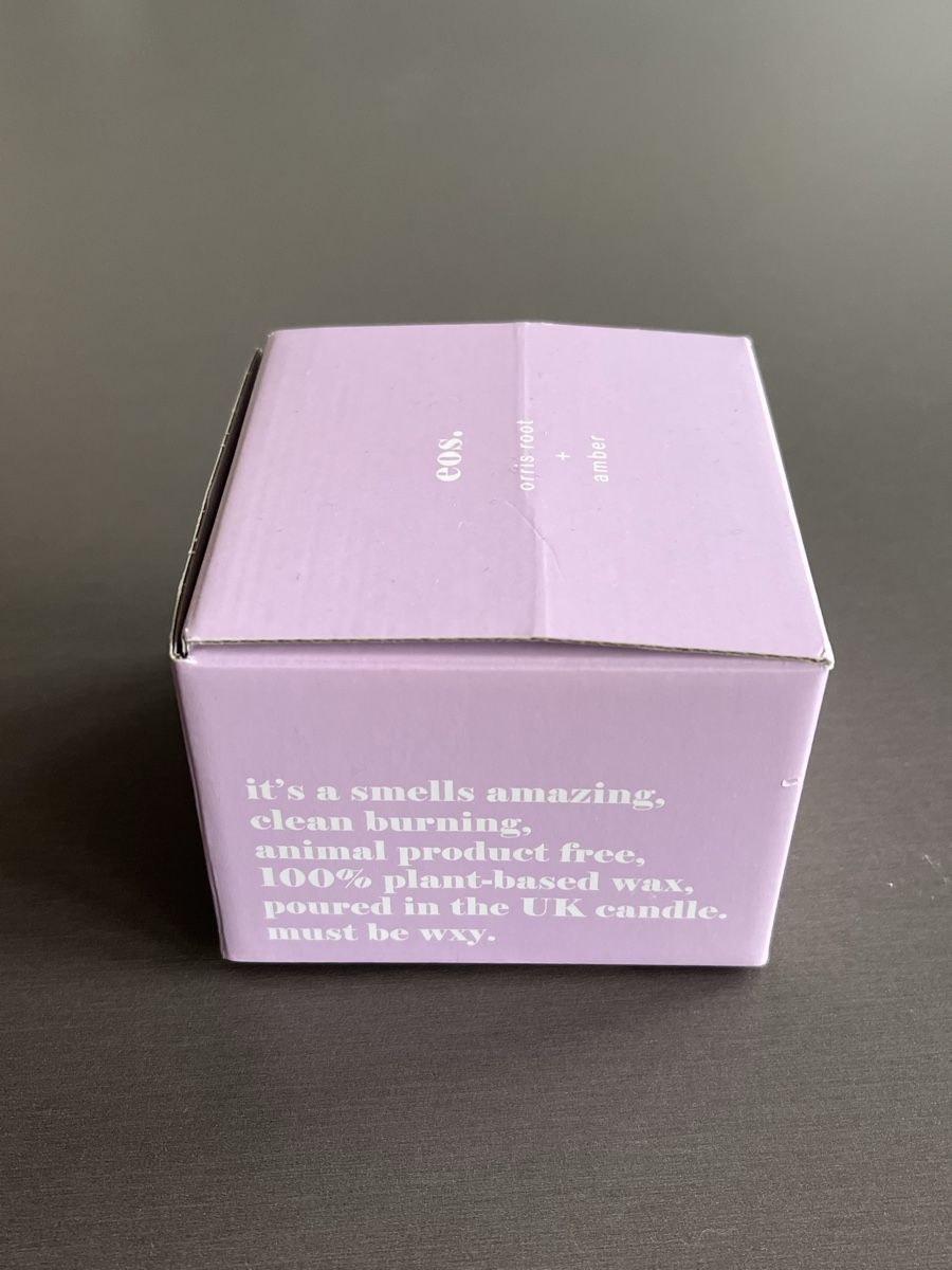 Kerzen: Bougie parfumée Wxy. EOS. Ambre + Iris Neuve – Neu und originalverpackt aus Grand-Lancy von min_5mct 1